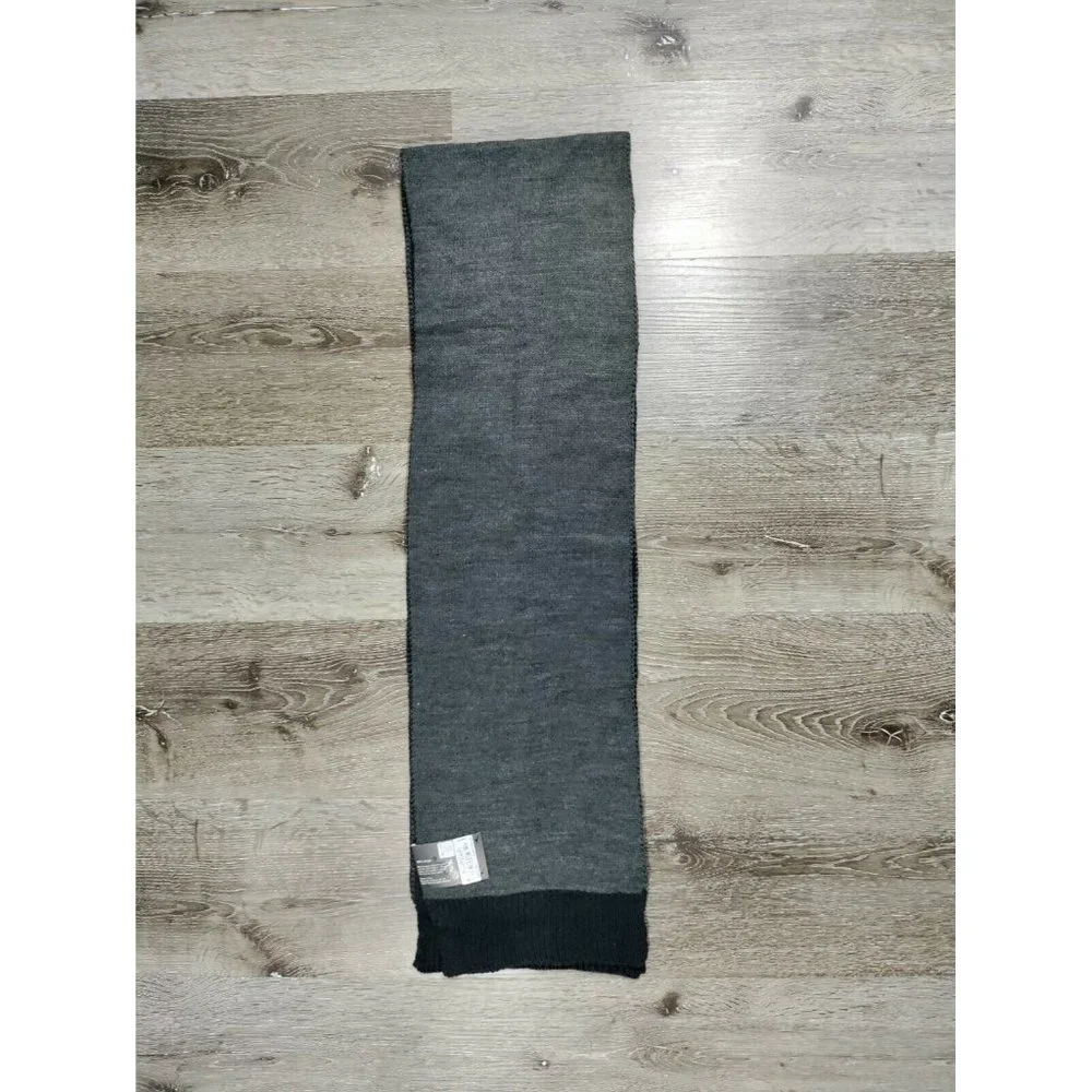 Alfani Mens Reversible Scarf Black